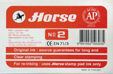 TAMPON Nº 2 ROJO HORSE | 1 UNIDADES | (POESSA)